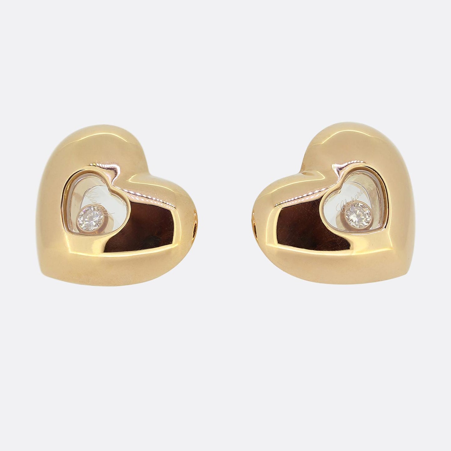 Chopard Happy Diamonds Heart Earrings