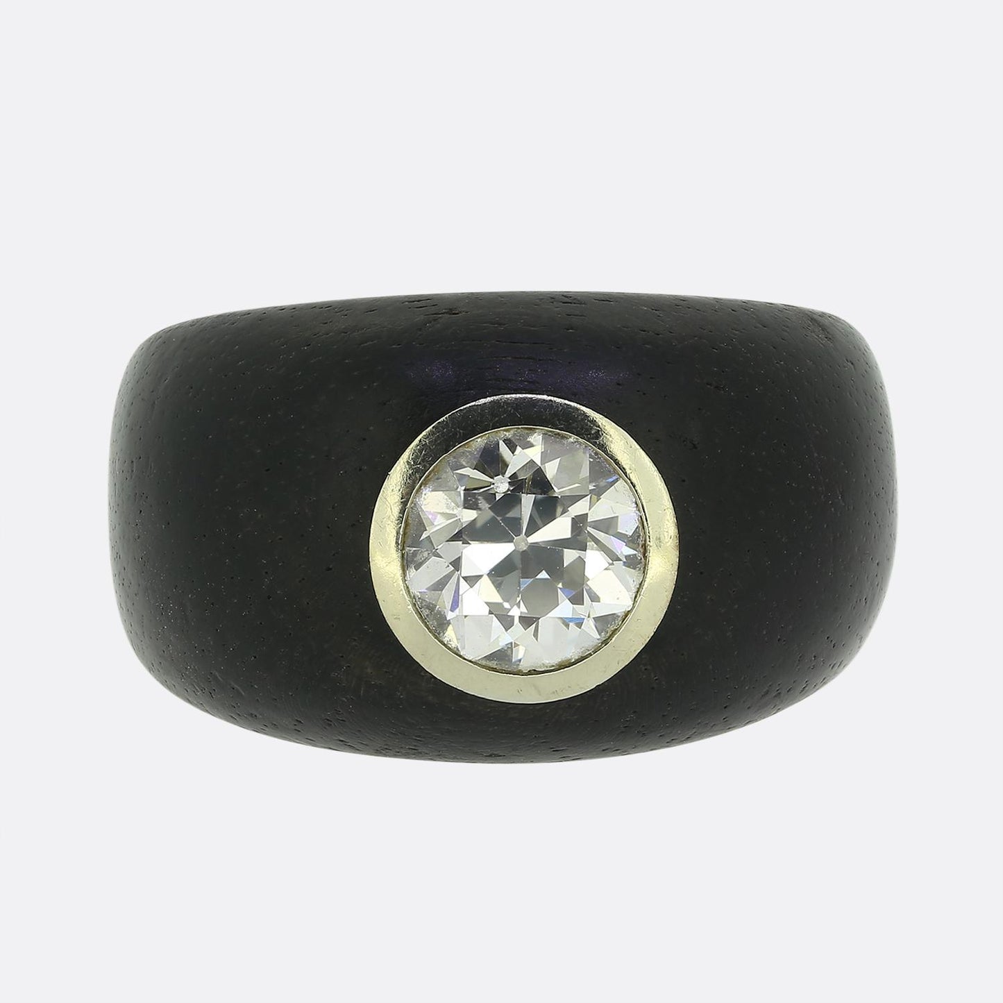 Antique Old Cut Diamond Single Stone Ring