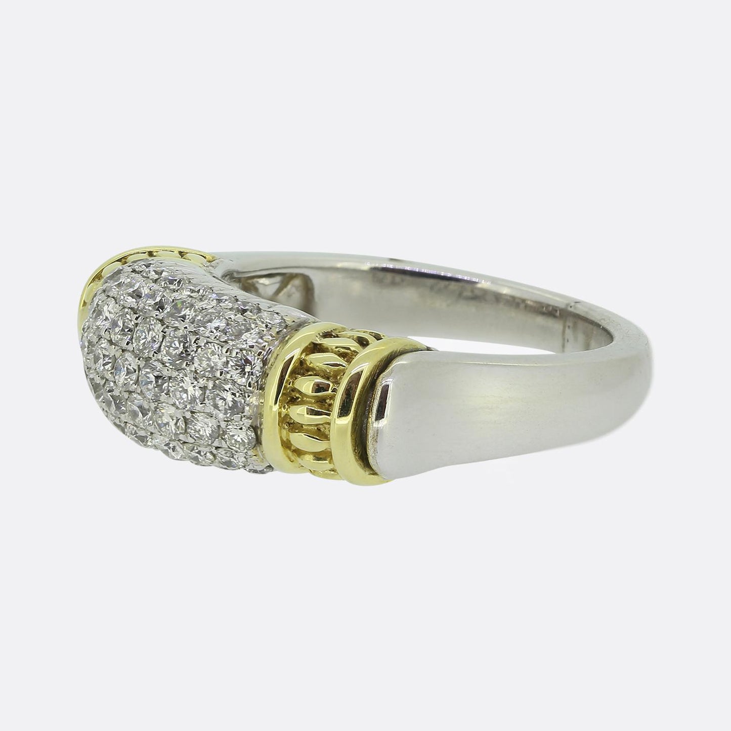 Vintage 0.80 Carat Diamond Ring