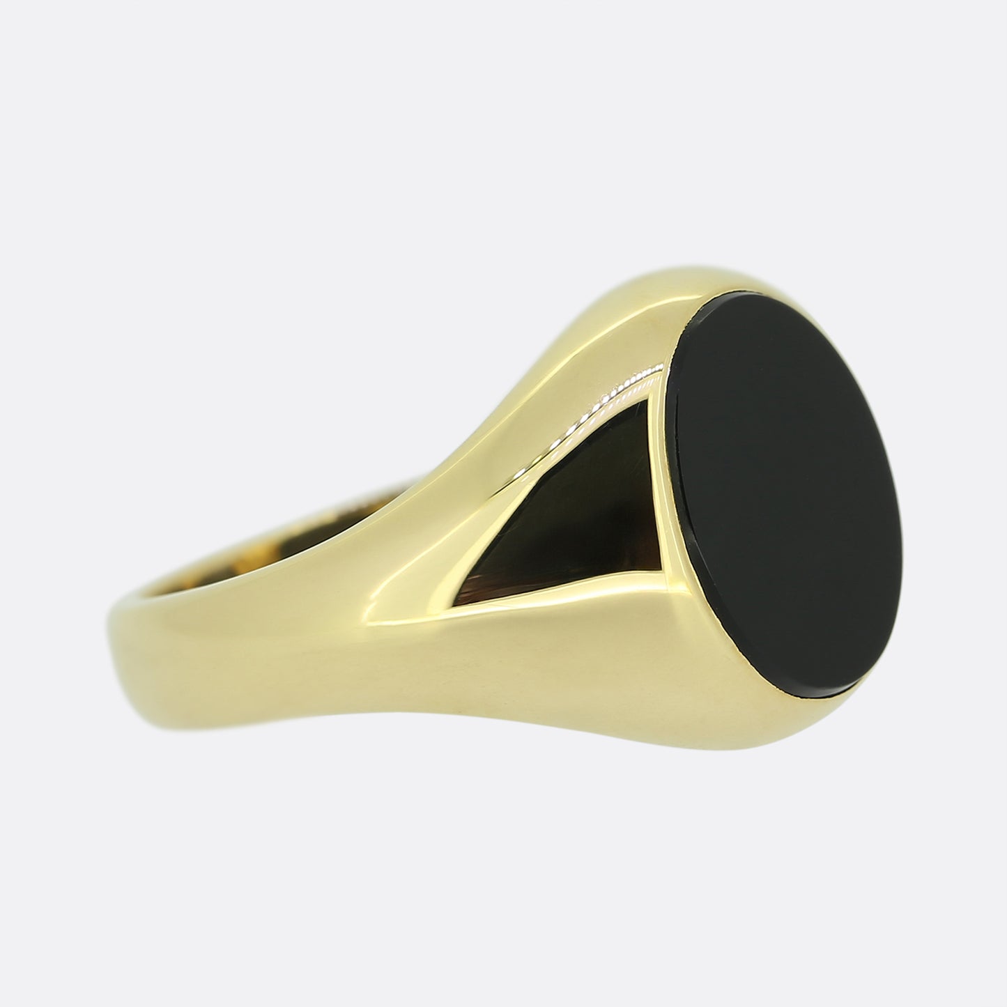 Vintage Onyx Signet Ring