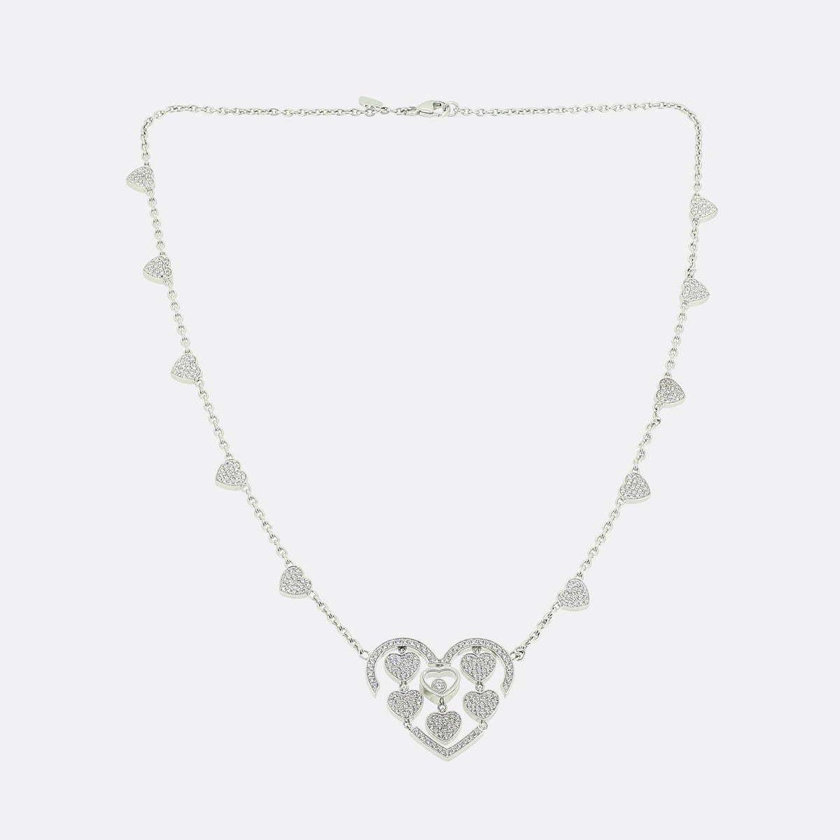 Chopard Amore Pave Diamond Necklace
