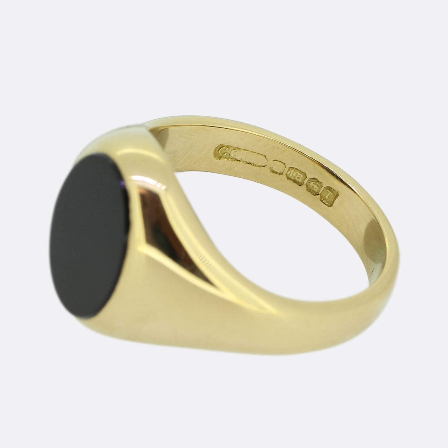 Vintage Onyx Signet Ring