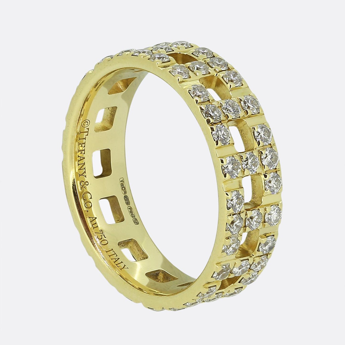 Tiffany & Co. Tiffany T True Wide Diamond Ring