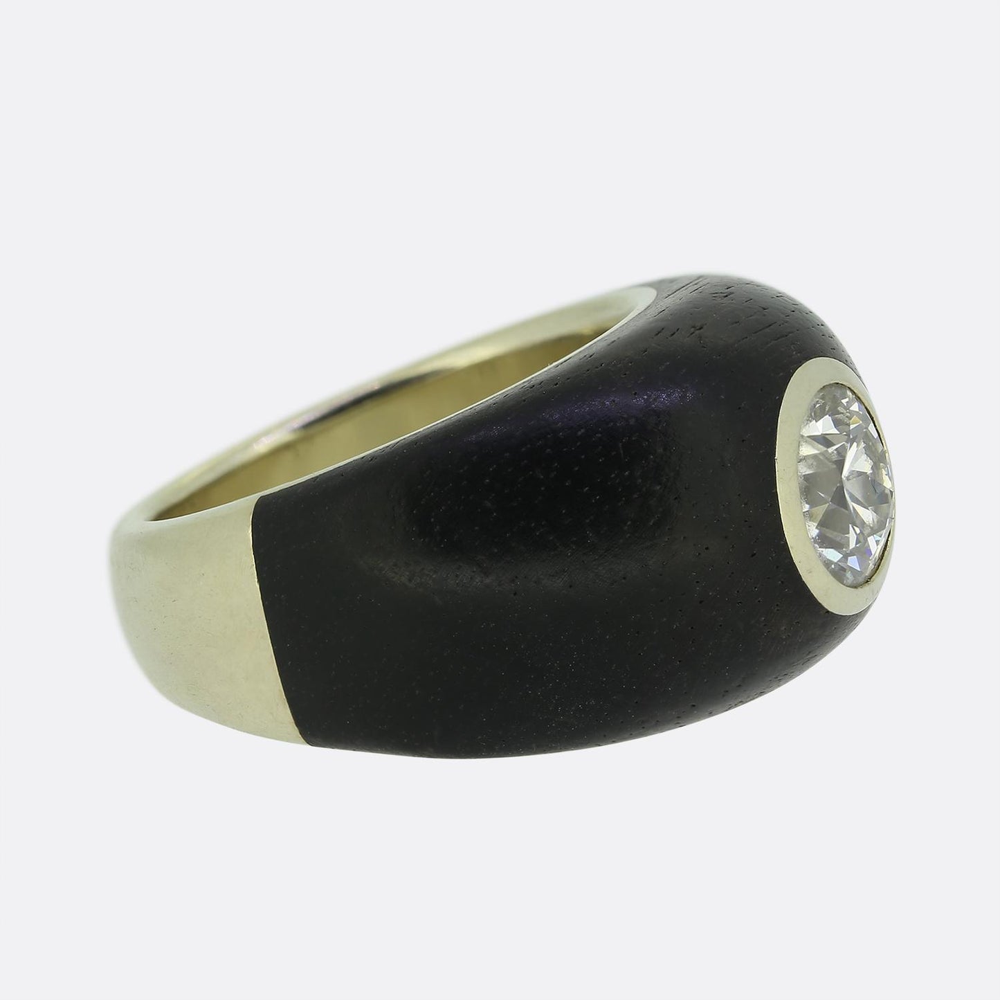Antique Old Cut Diamond Single Stone Ring