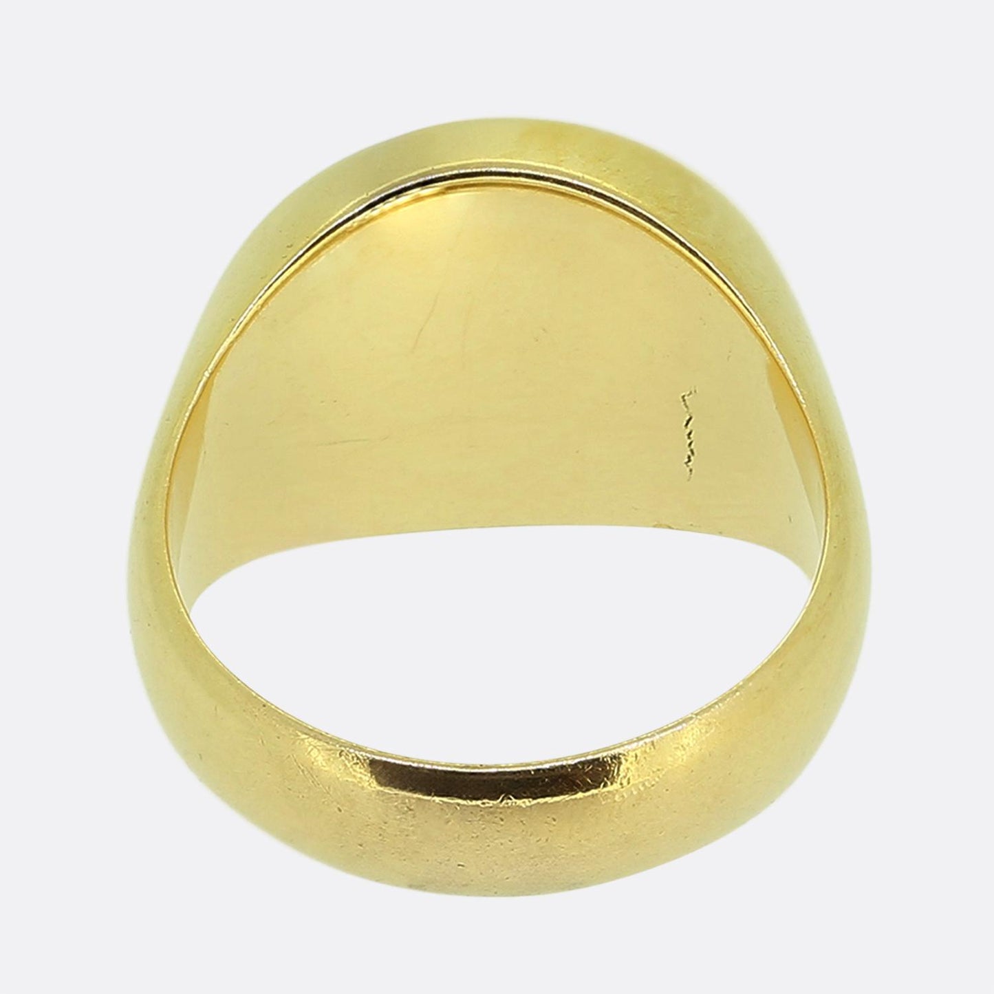 Vintage Naval Intaglio Signet Ring