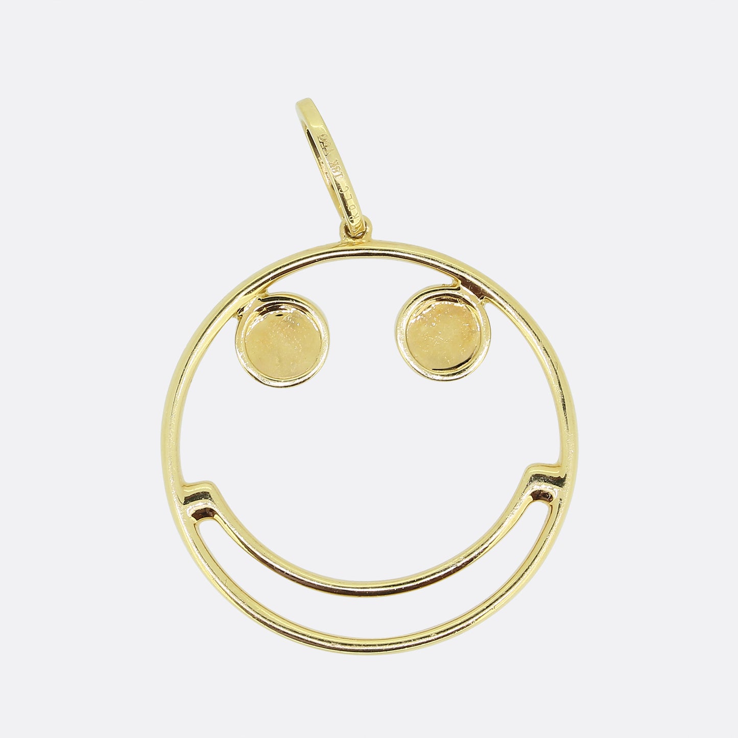 Rose De La Cruz Diamond Smile Pendant