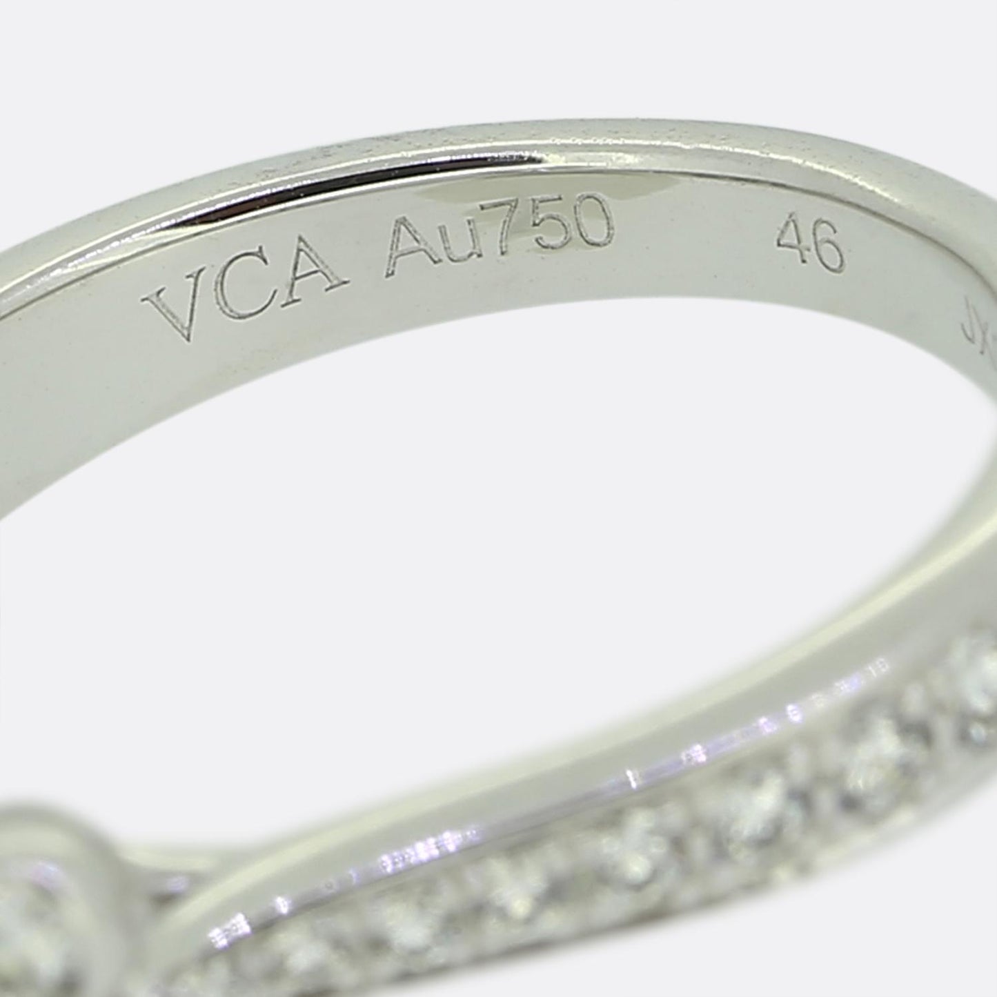 Van Cleef & Arples Diamond Socrate Ring