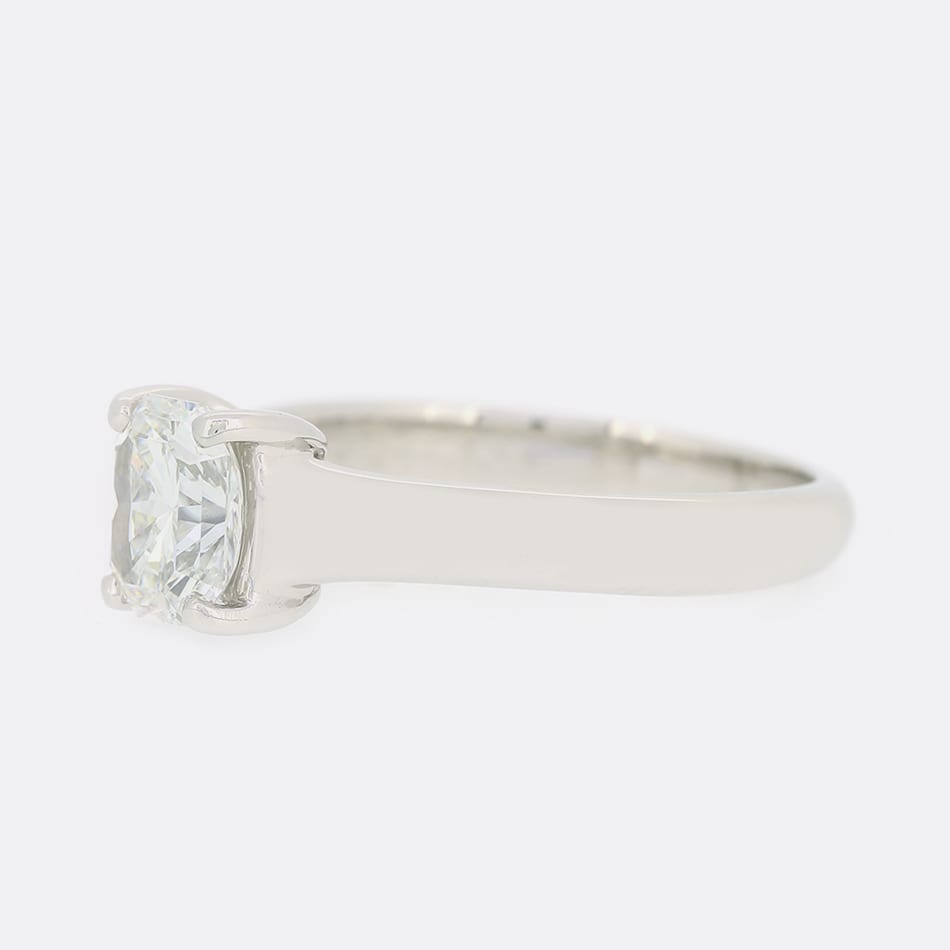 Tiffany & Co. 1.03 Carat Lucida Diamond Engagement Ring