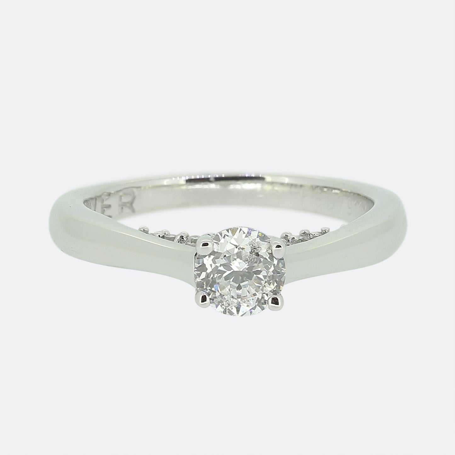 The Forever Diamond 0.40 Carat Solitaire Engagement Ring