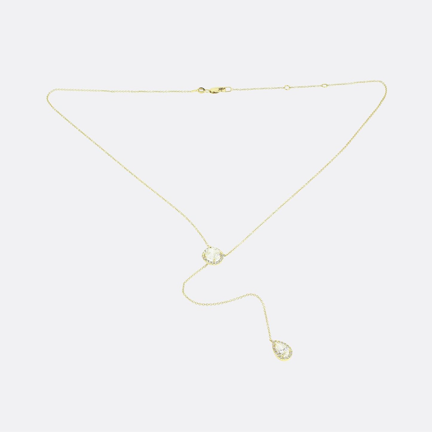 Vieri Diamond Drop Necklace