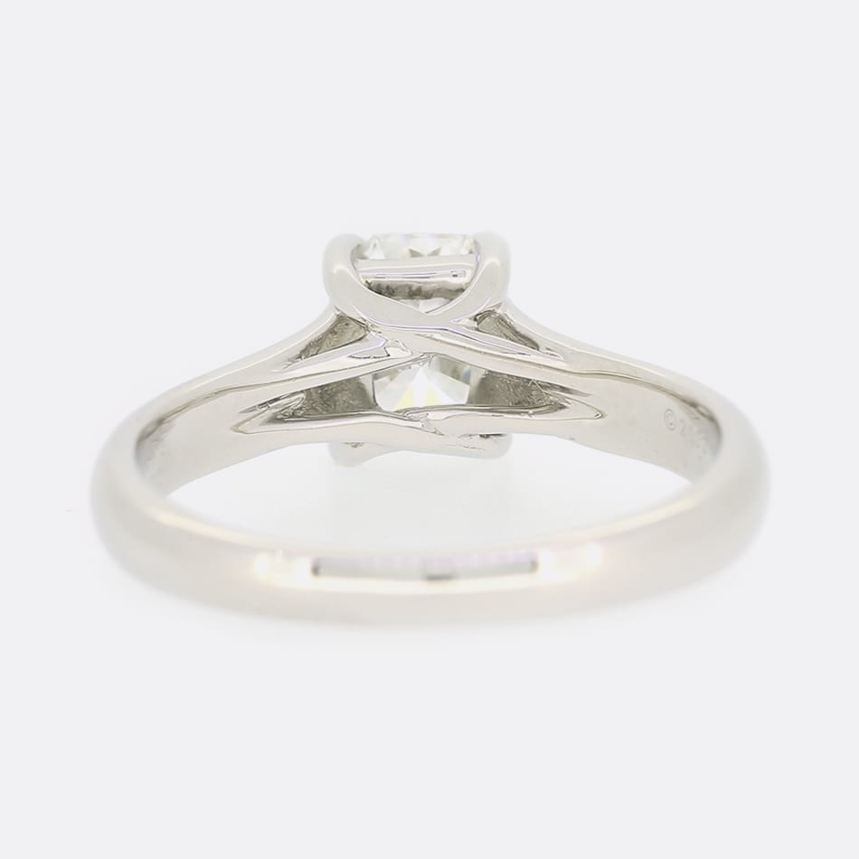 Tiffany & Co. 1.03 Carat Lucida Diamond Engagement Ring