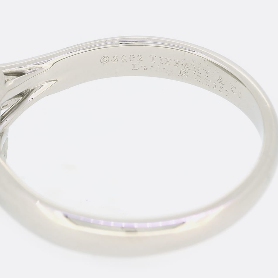 Tiffany & Co. 1.03 Carat Lucida Diamond Engagement Ring