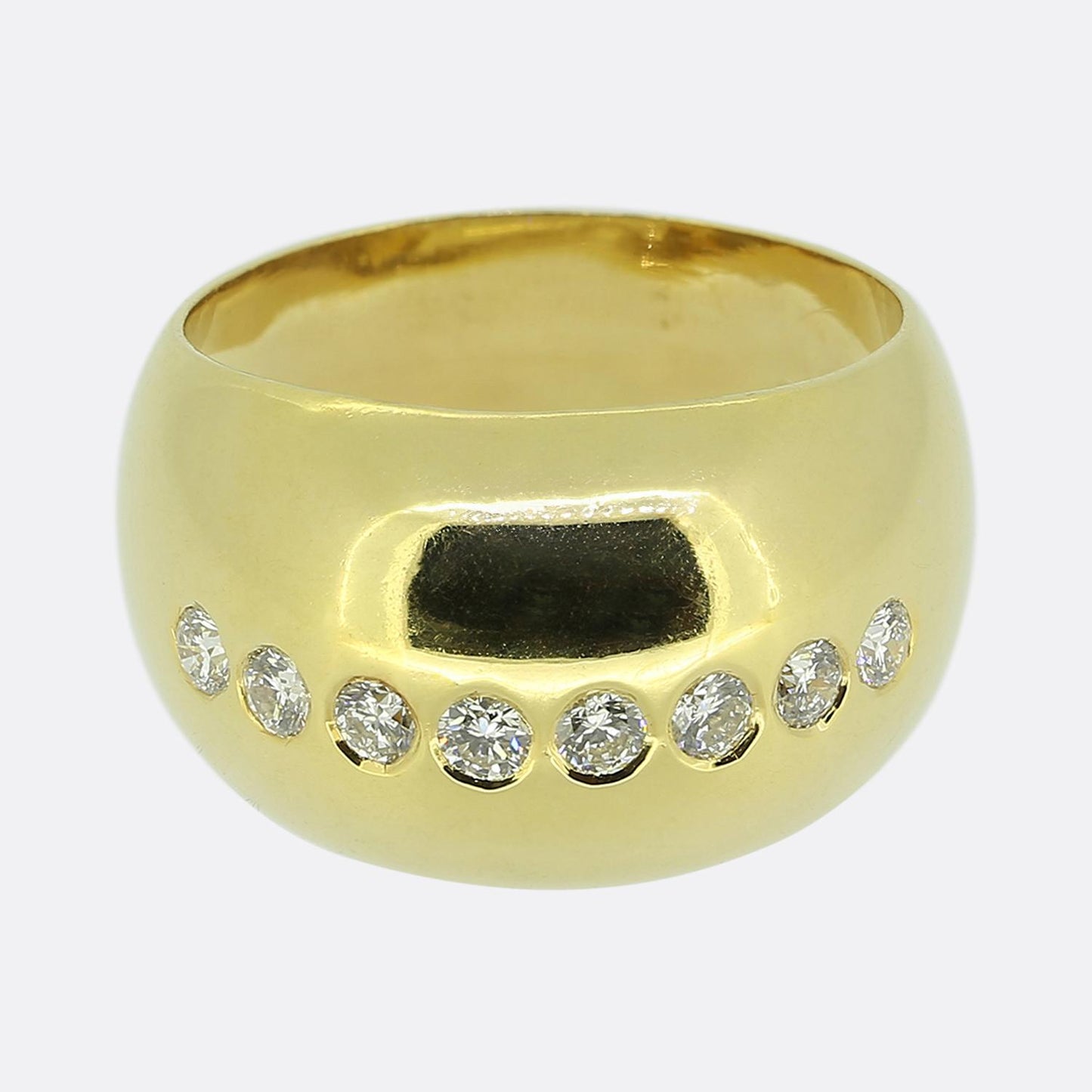 Vintage Eight-Stone Diamond Ring