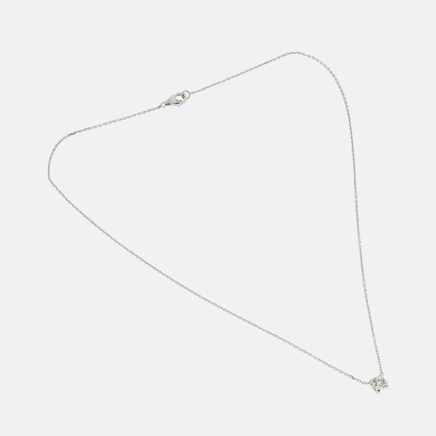 Cartier C de Cartier 0.26 Carat Diamond Necklace