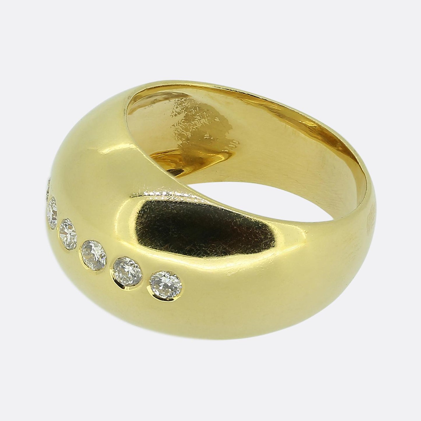 Vintage Eight-Stone Diamond Ring