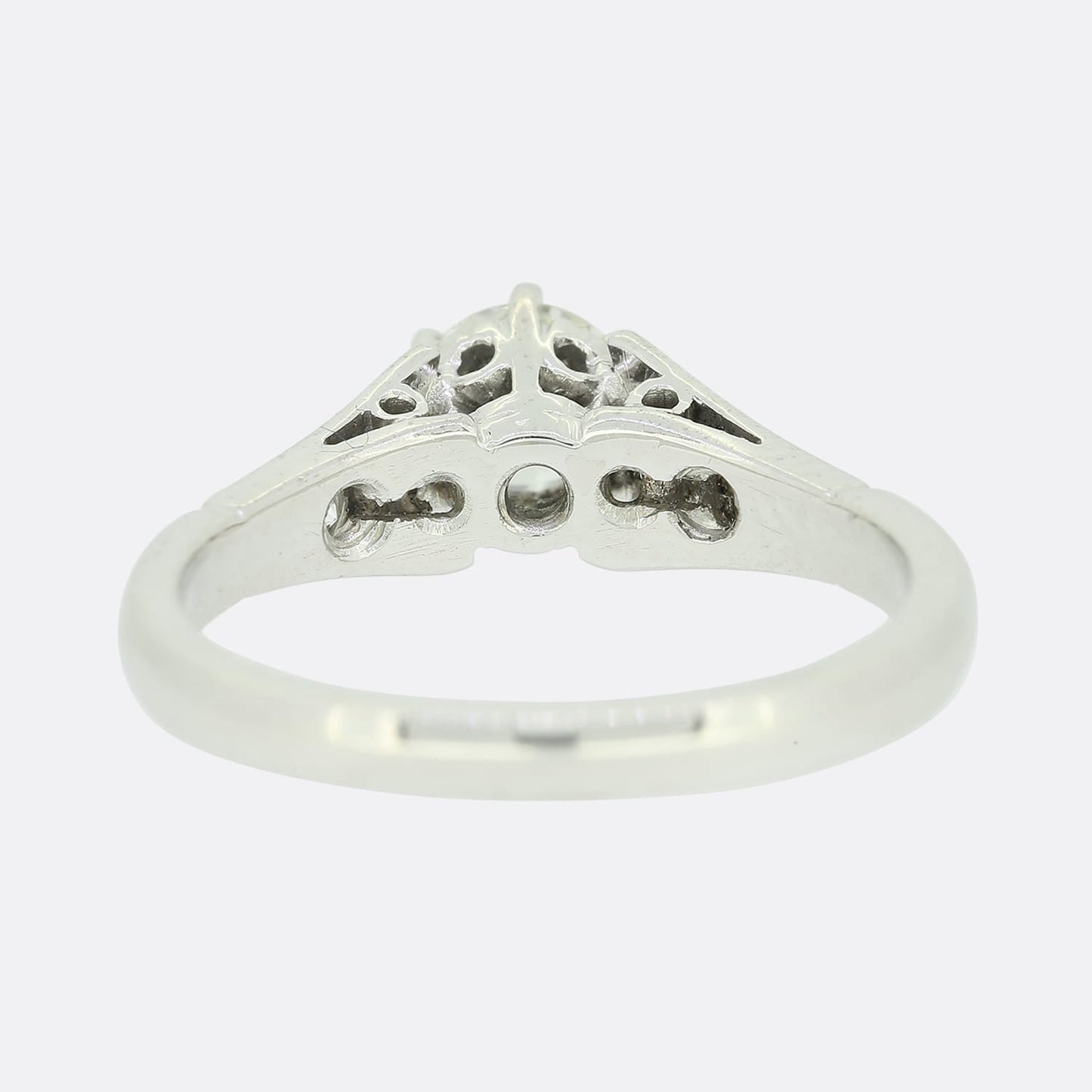 0.38 Carat Diamond Solitaire Engagement Ring