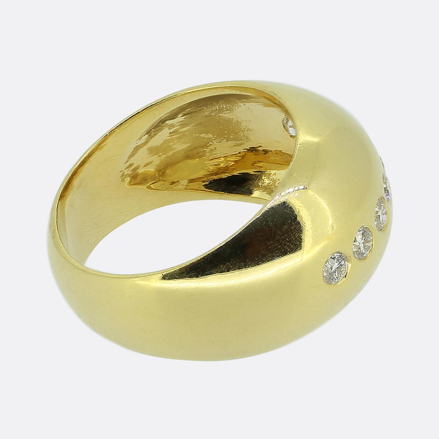 Vintage Eight-Stone Diamond Ring