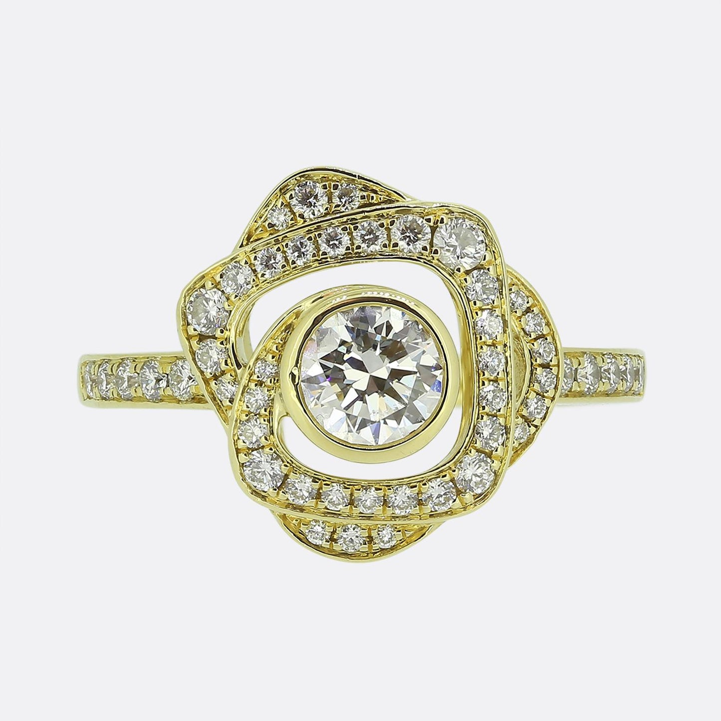 Boodles Maymay Rose Diamond Ring