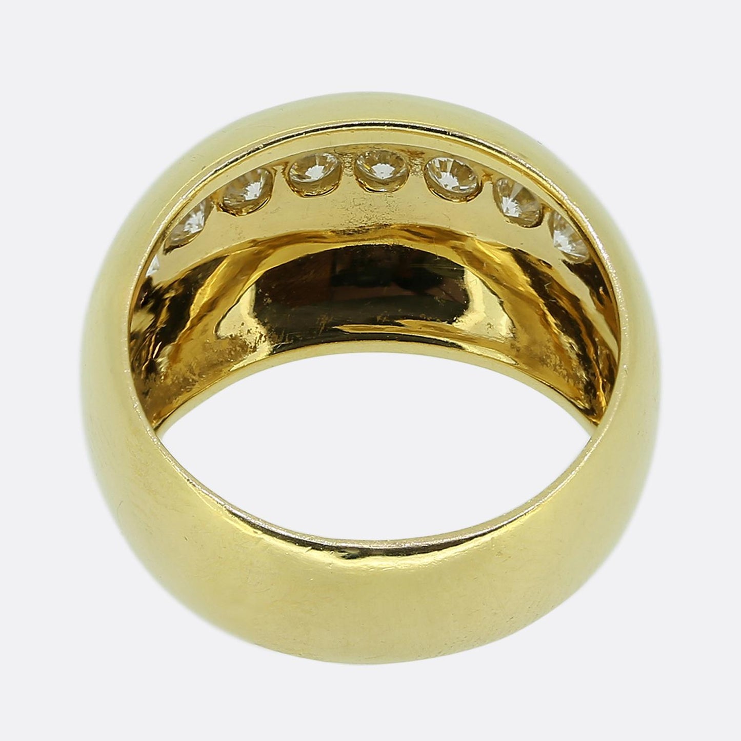 Vintage Eight-Stone Diamond Ring