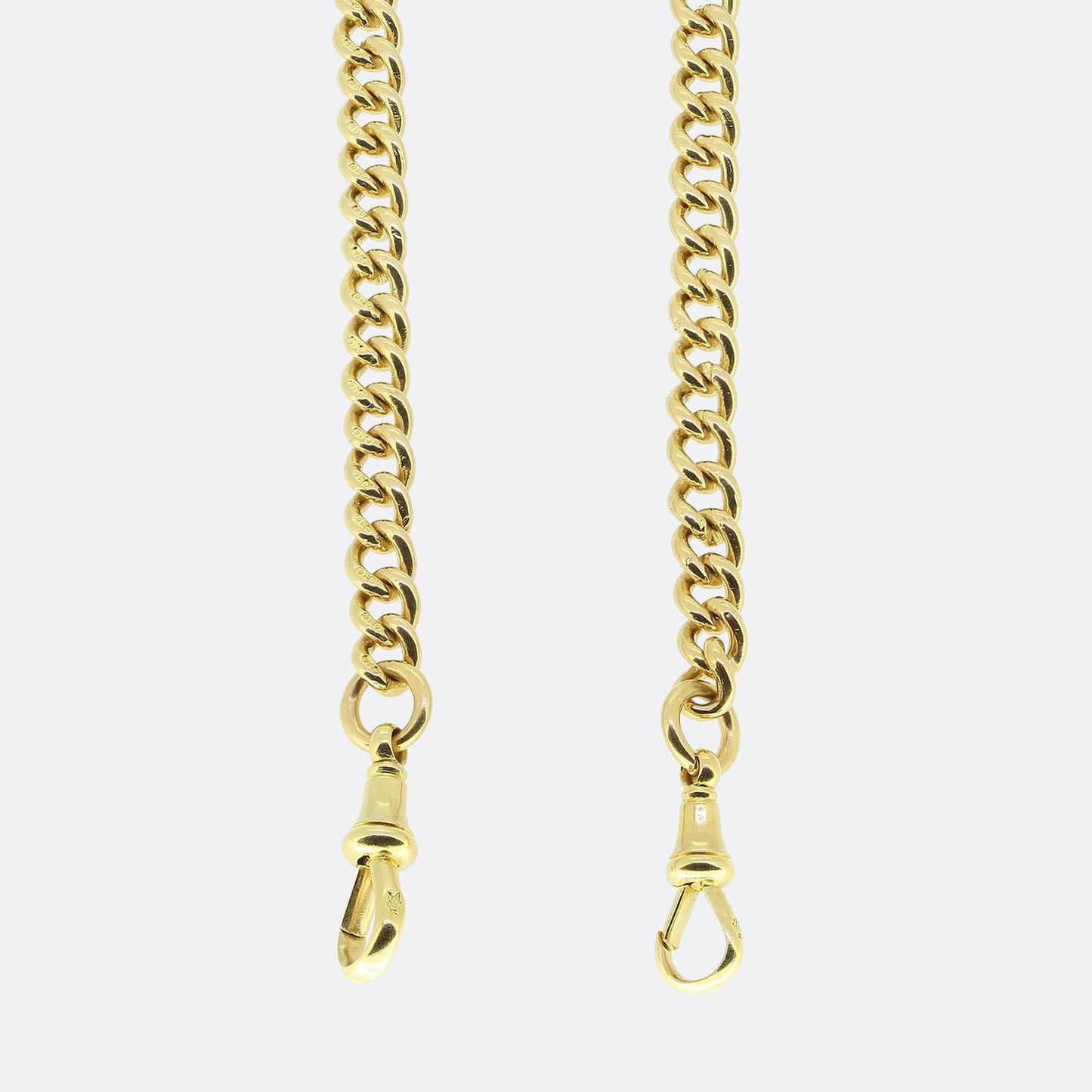 Victorian Curb Link Albert Chain