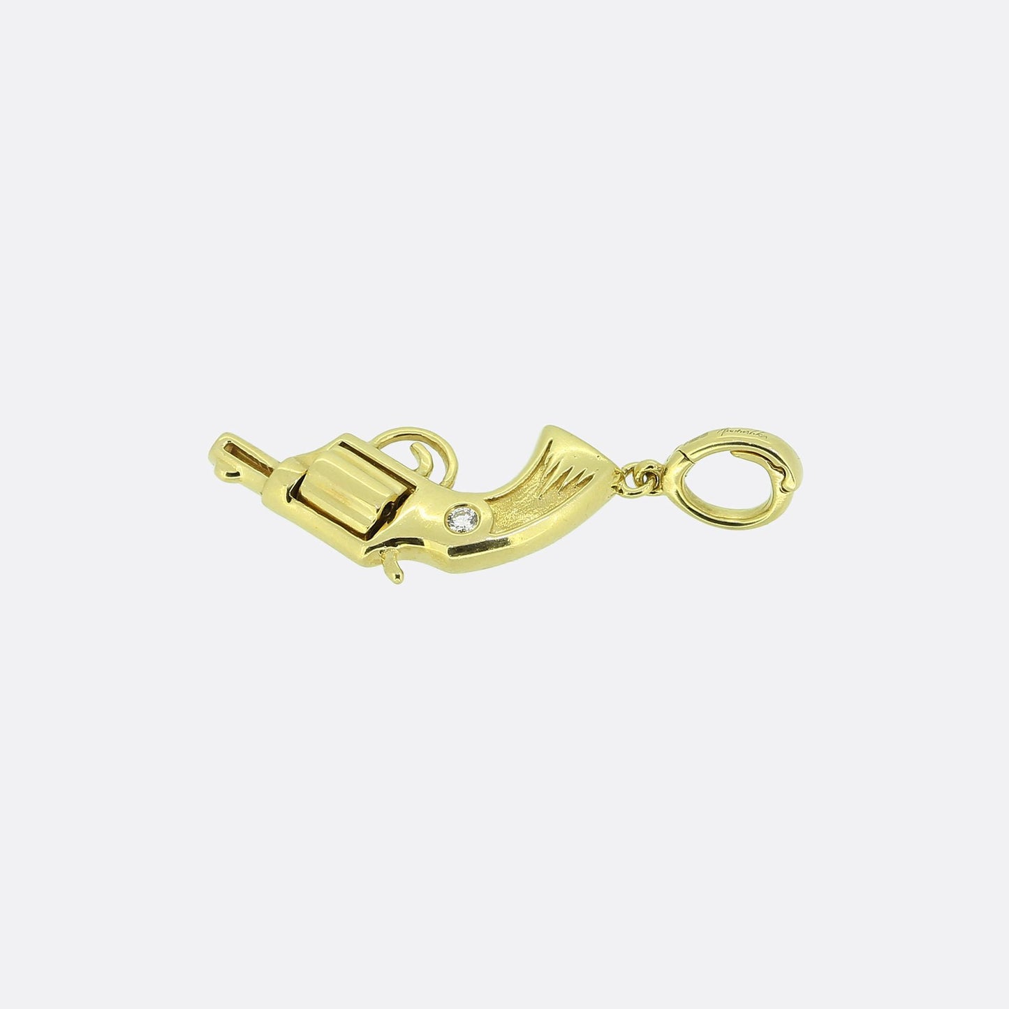 Annoushka Diamond Pistol Pendant Charm