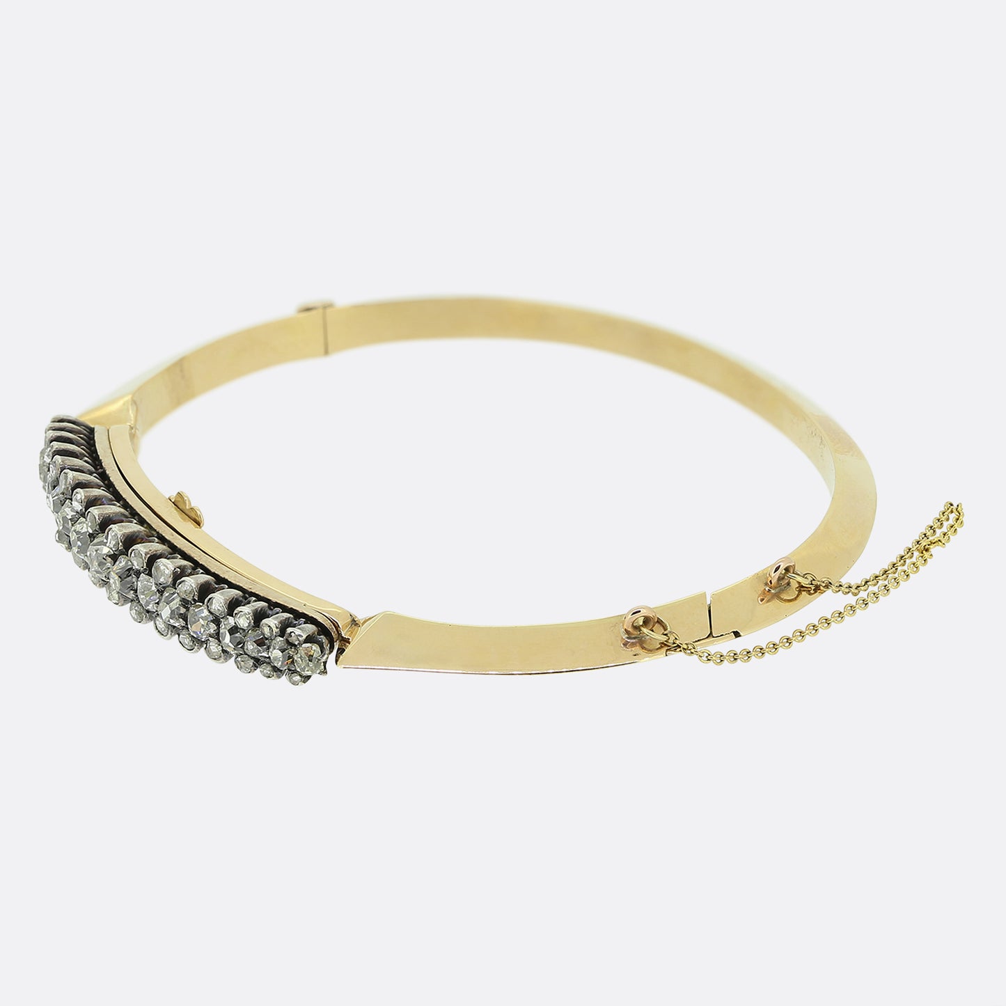 Victorian Old and Rose Cut Diamond Bracelet