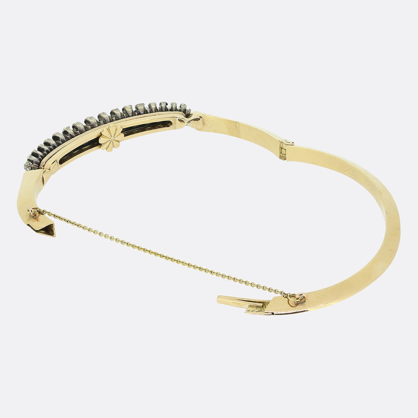 Victorian Old and Rose Cut Diamond Bracelet
