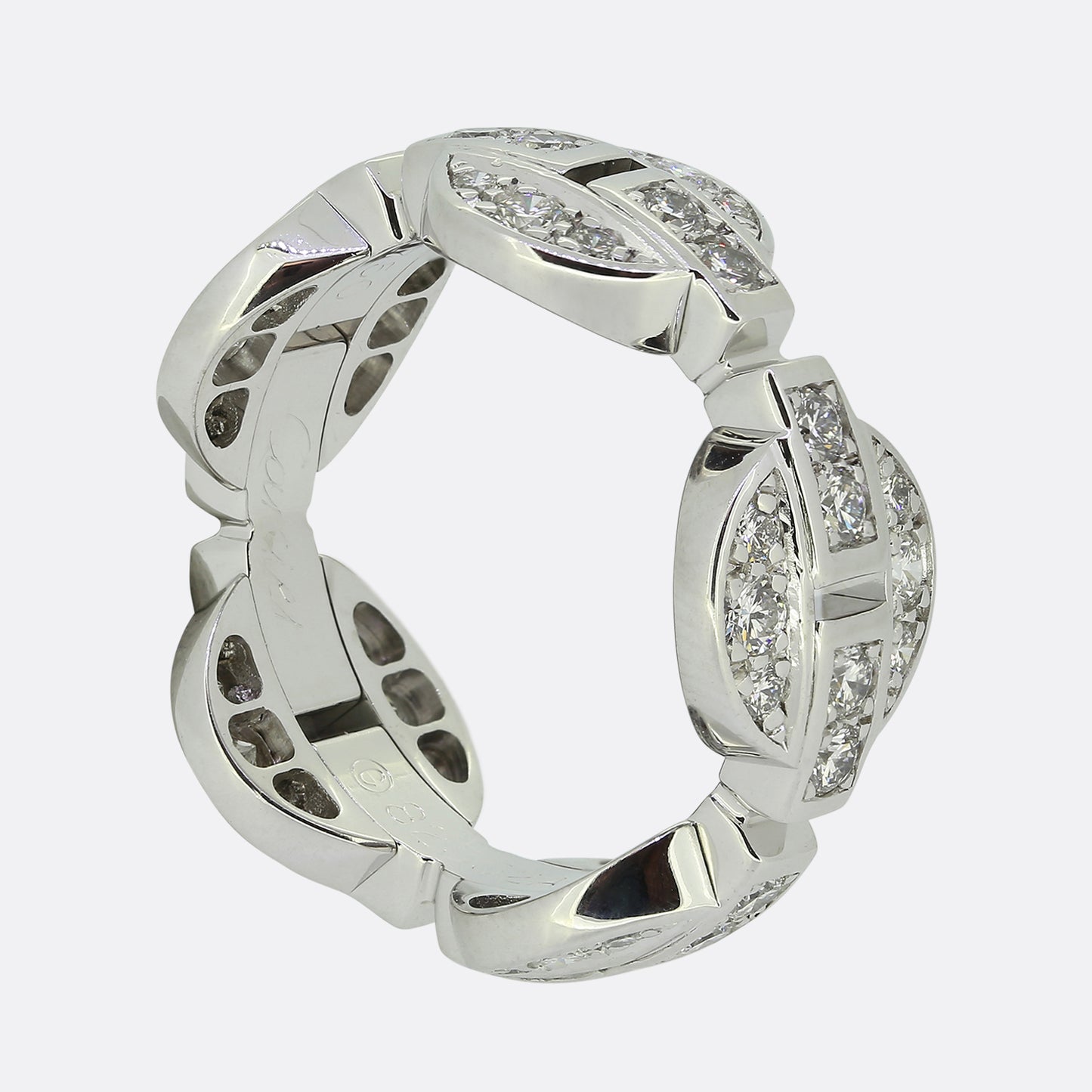 Cartier Himalia Diamond Ring Size L (52)
