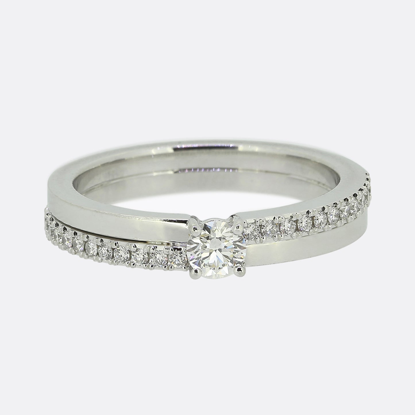 De Beers 0.17 Carat Diamond Promise Solitaire Ring