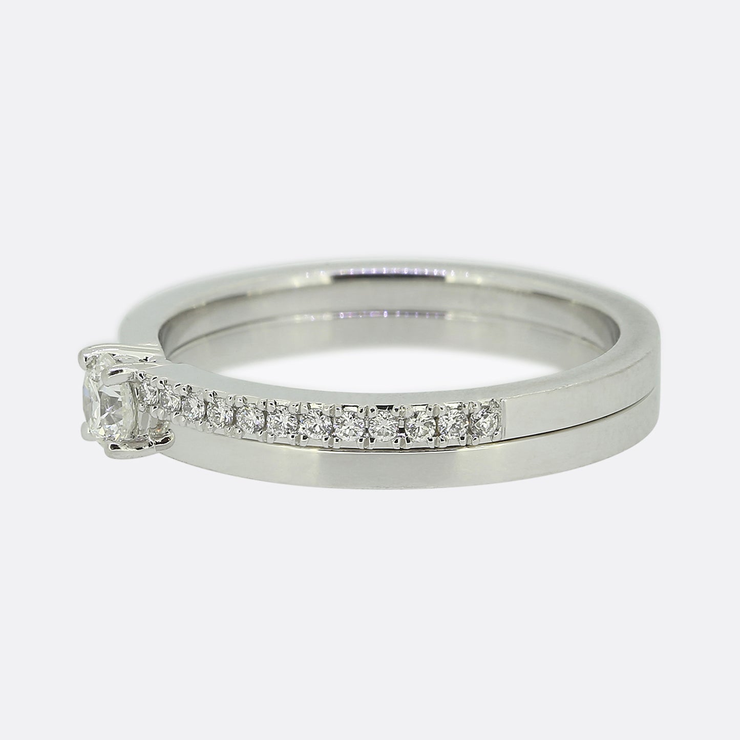 De Beers 0.17 Carat Diamond Promise Solitaire Ring