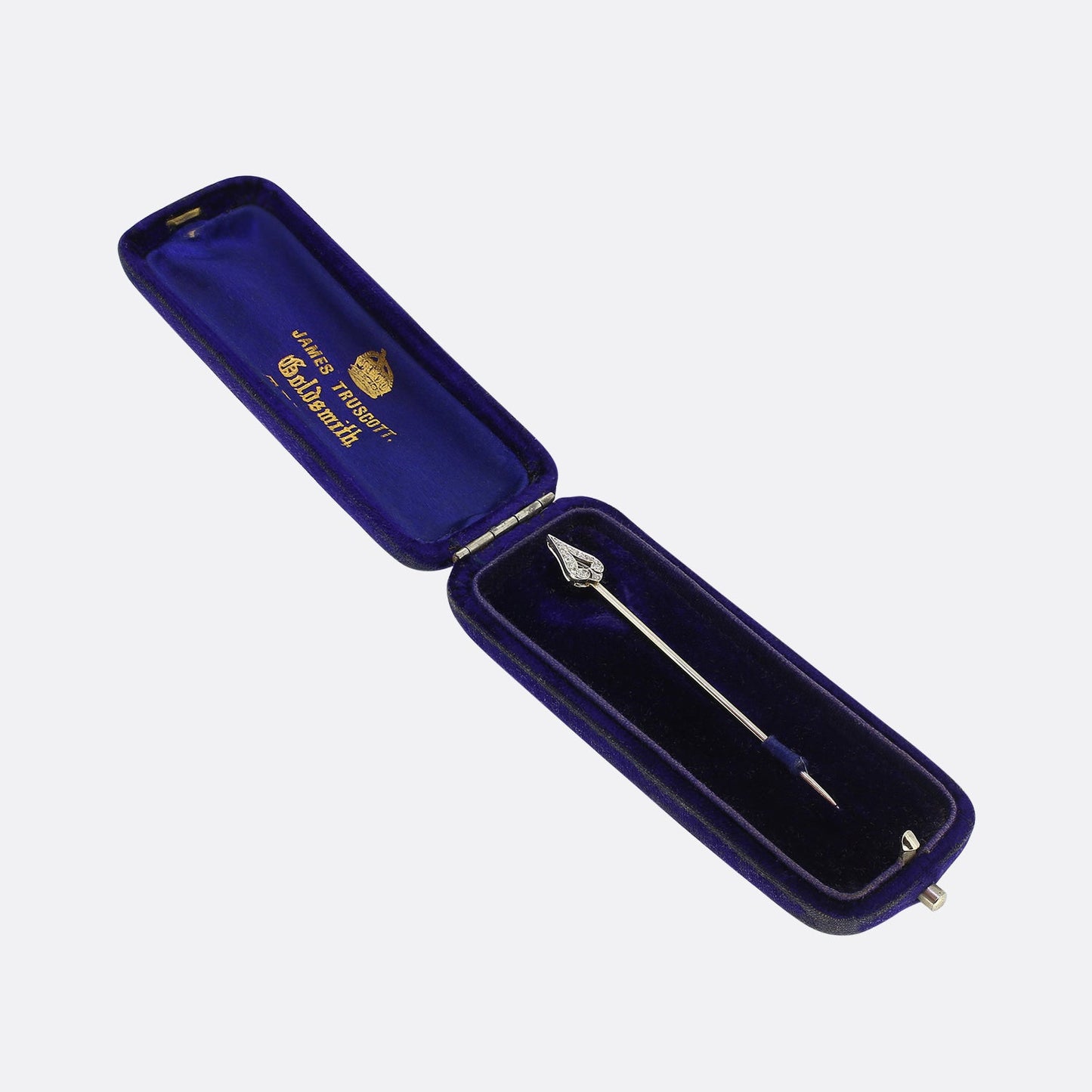 Art Deco Diamond Stick Pin