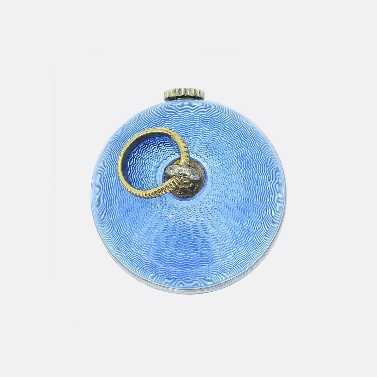 Art Deco Enamelled Watch Fob Pendant