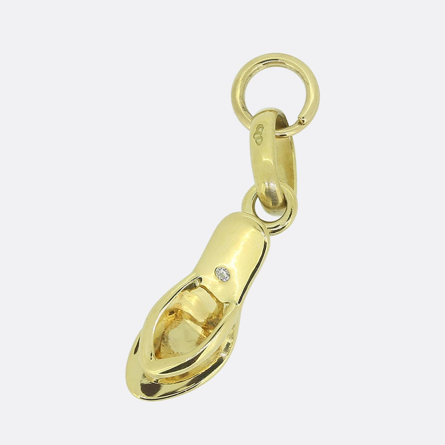Links of London High Heel Shoe Diamond Charm Pendant