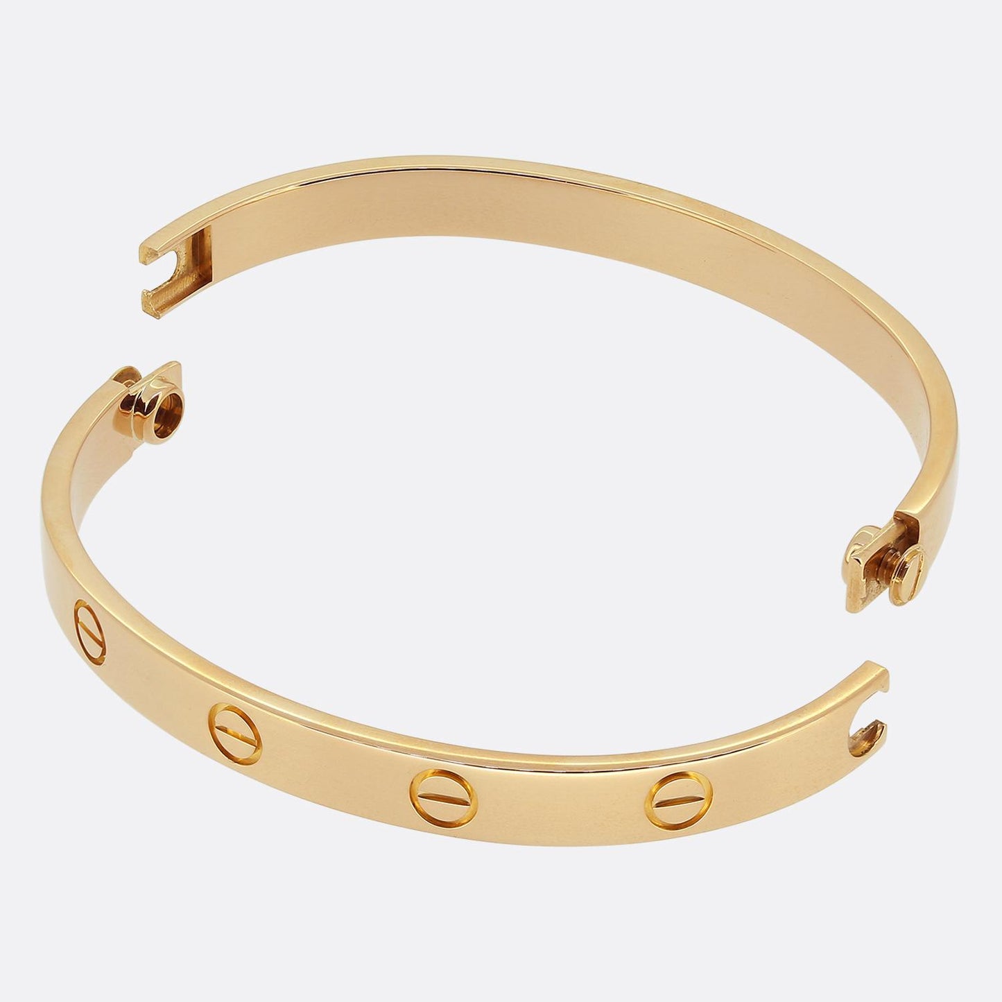 Cartier LOVE Bangle Classic Model Size 17