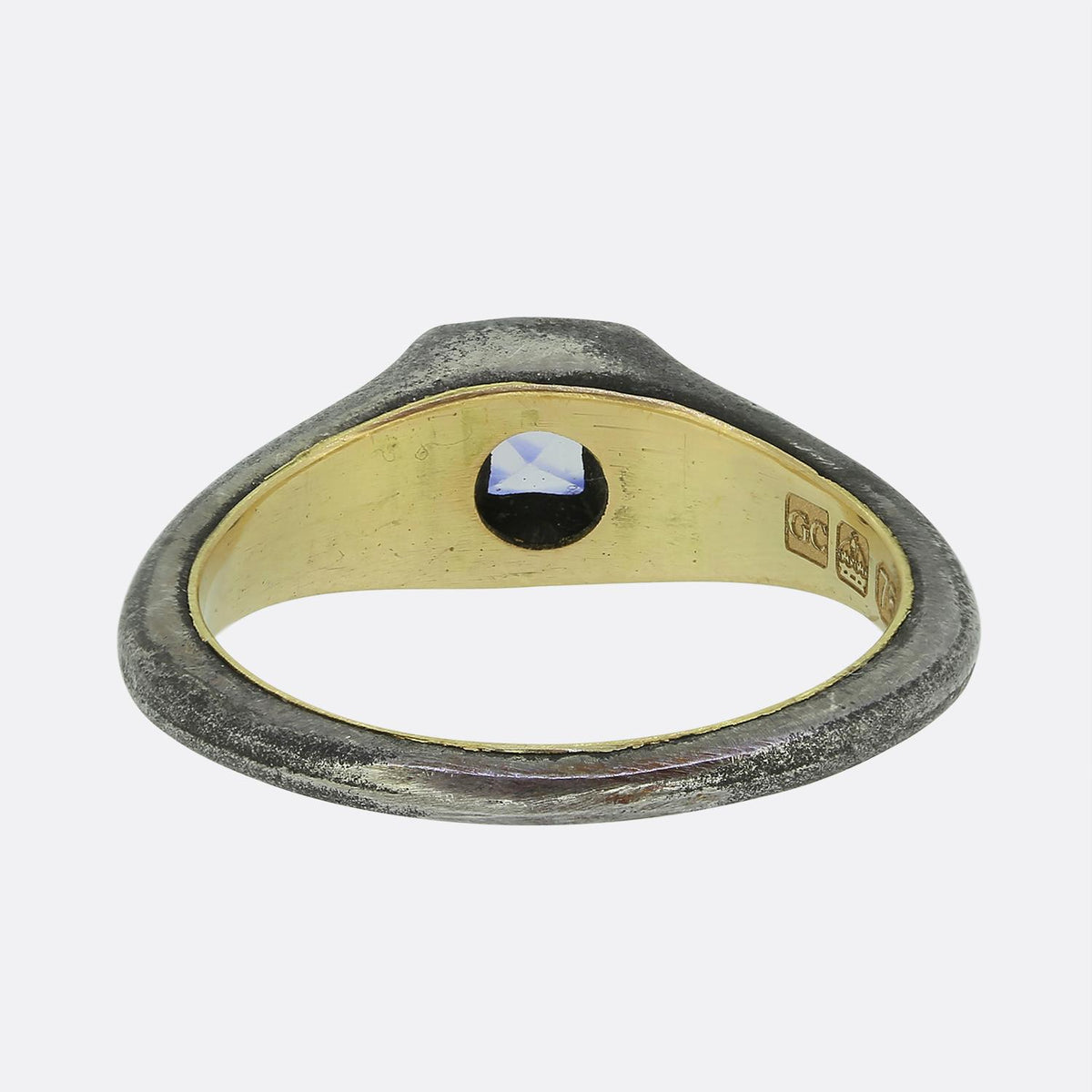 0.50 Carat Sapphire Single-Stone Ring
