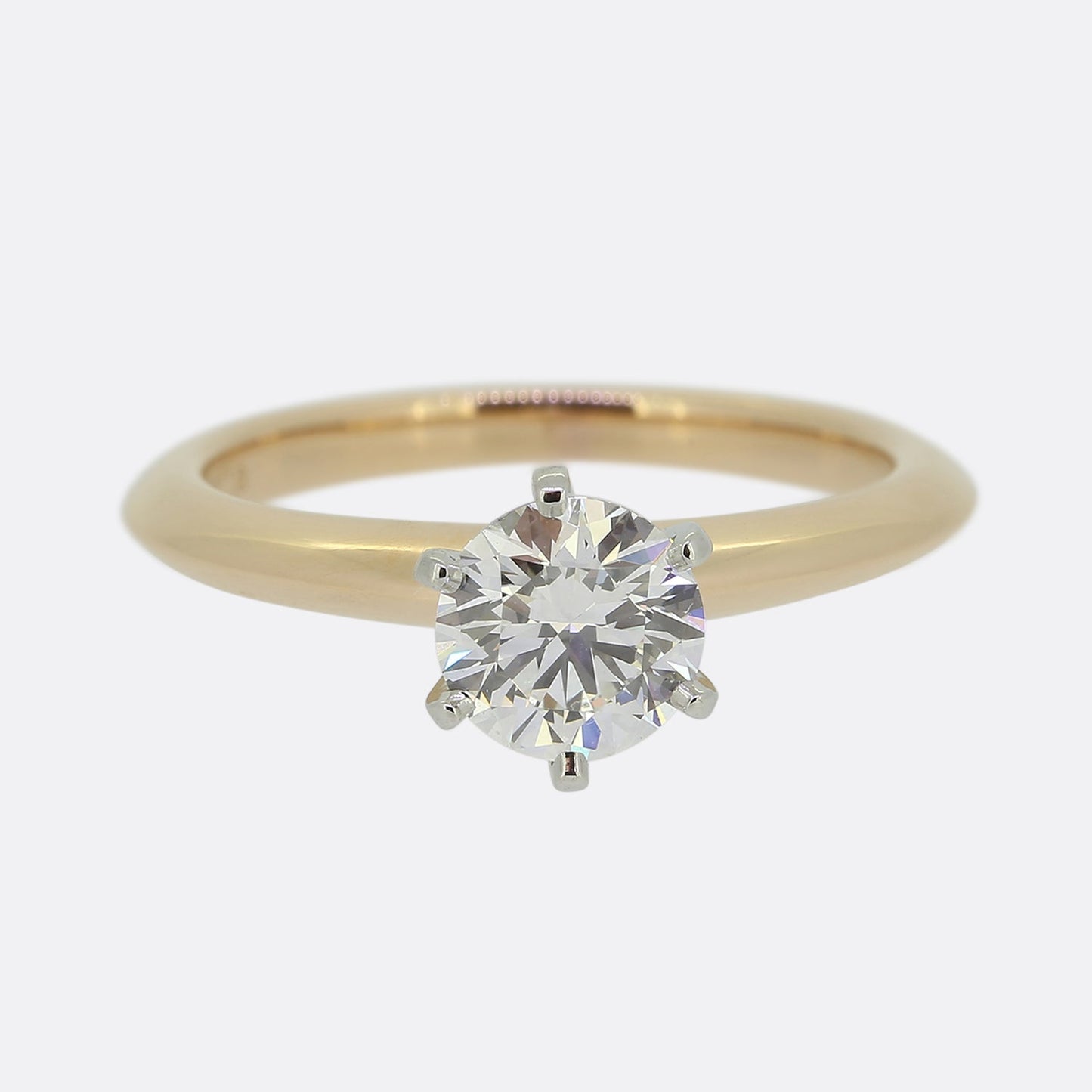 Tiffany & Co. 0.69 Carat Diamond Engagement Ring