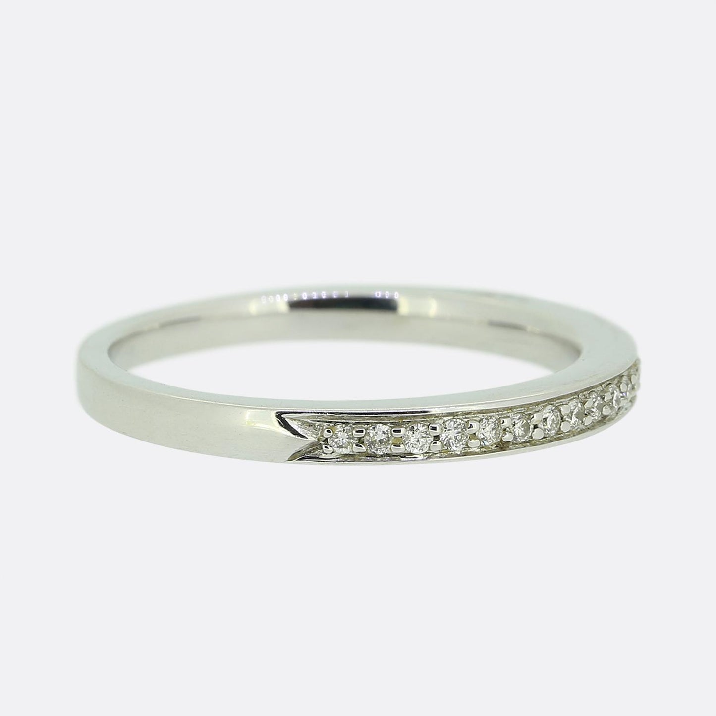 0.25 Carat Diamond Half Eternity Ring