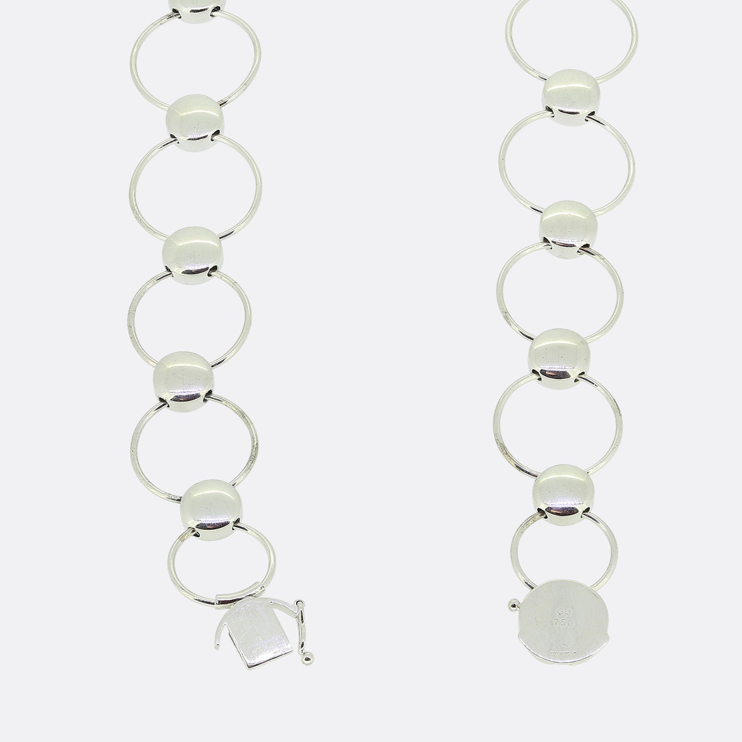 Georg Jensen Diamond Regitze Bib Necklace