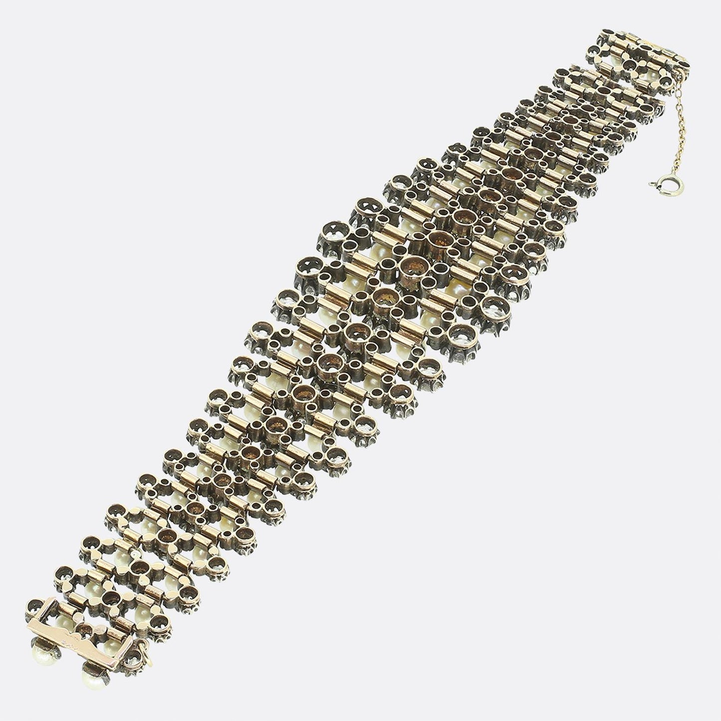 Froment-Meurice Pearl and Diamond Bracelet
