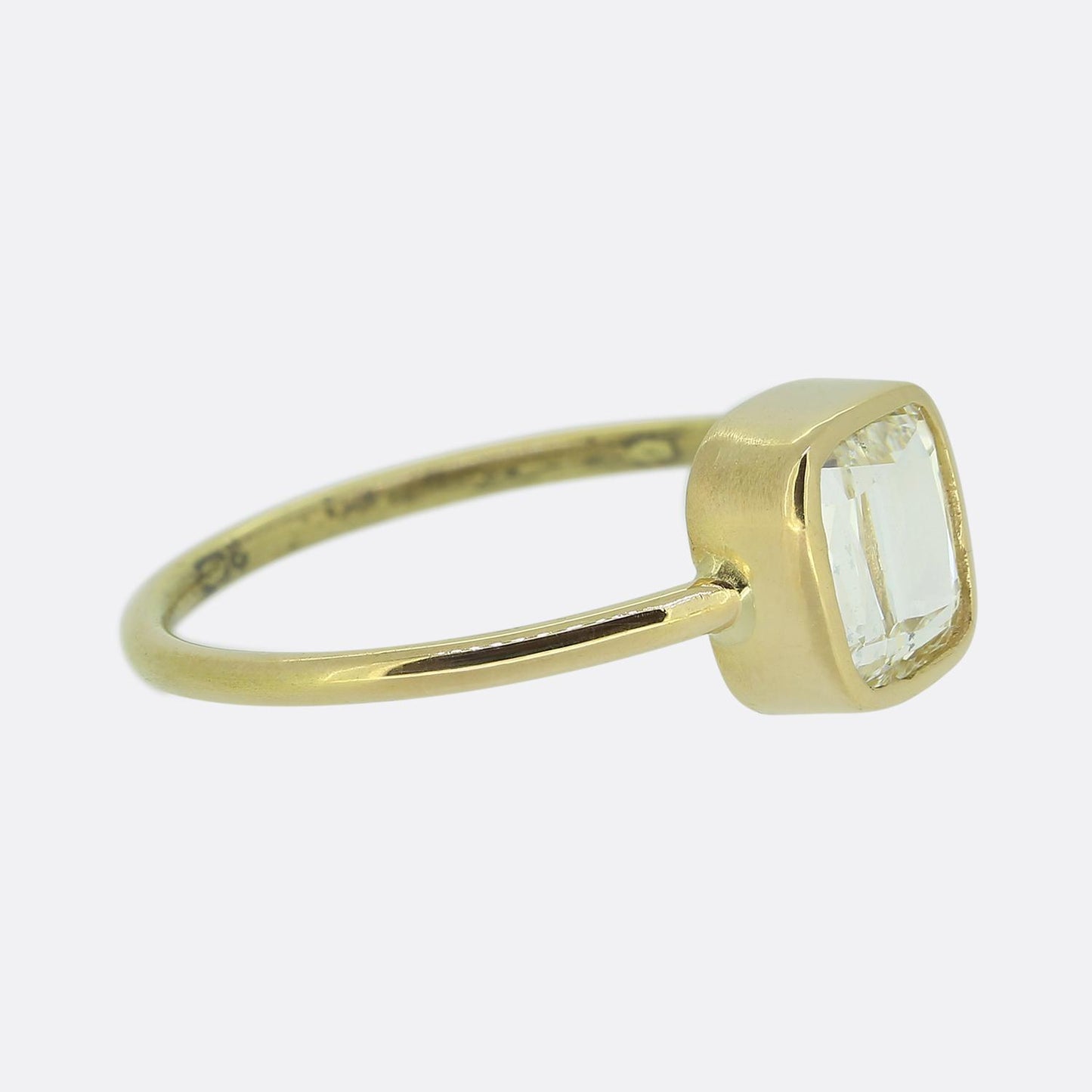 Vintage 1.00 Carat Diamond Solitaire Ring