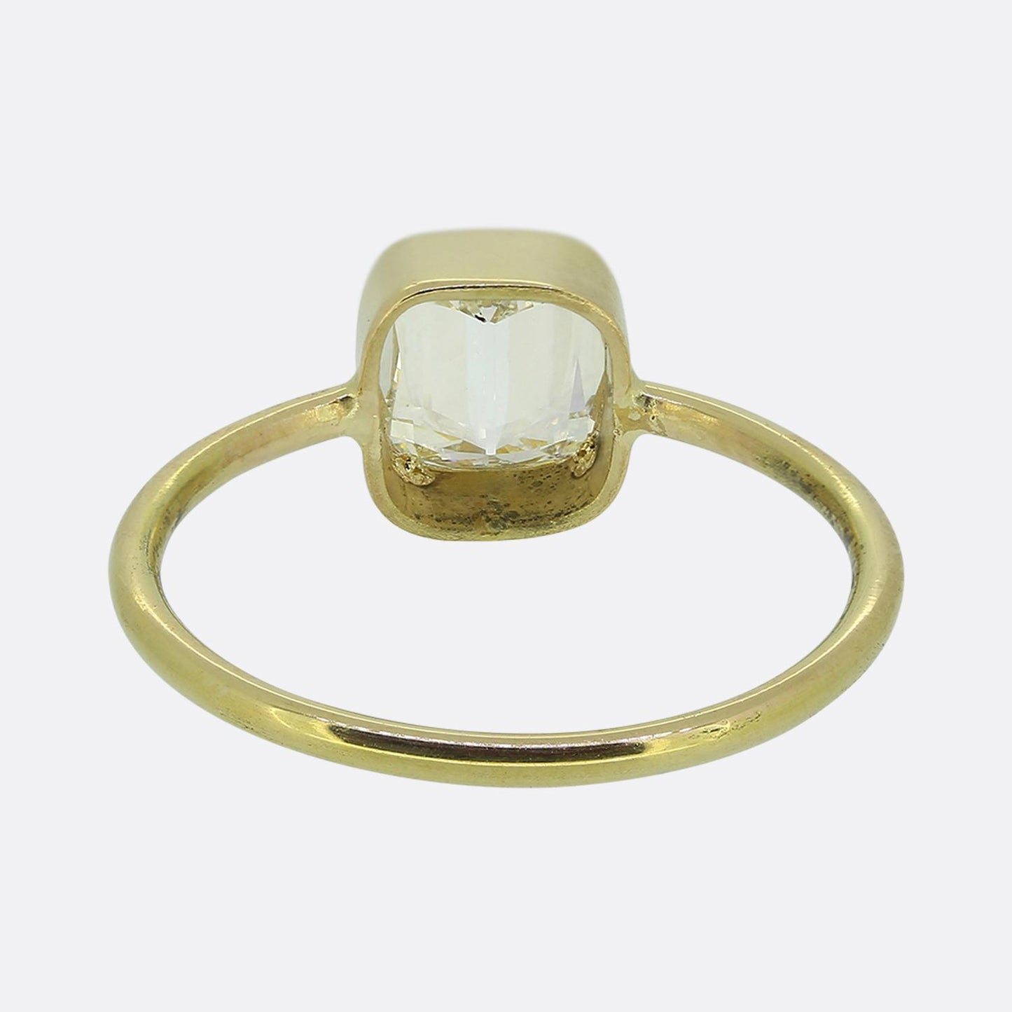 Vintage 1.00 Carat Diamond Solitaire Ring