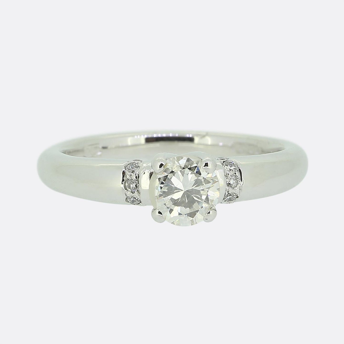 0.59 Carat Diamond Solitaire Ring