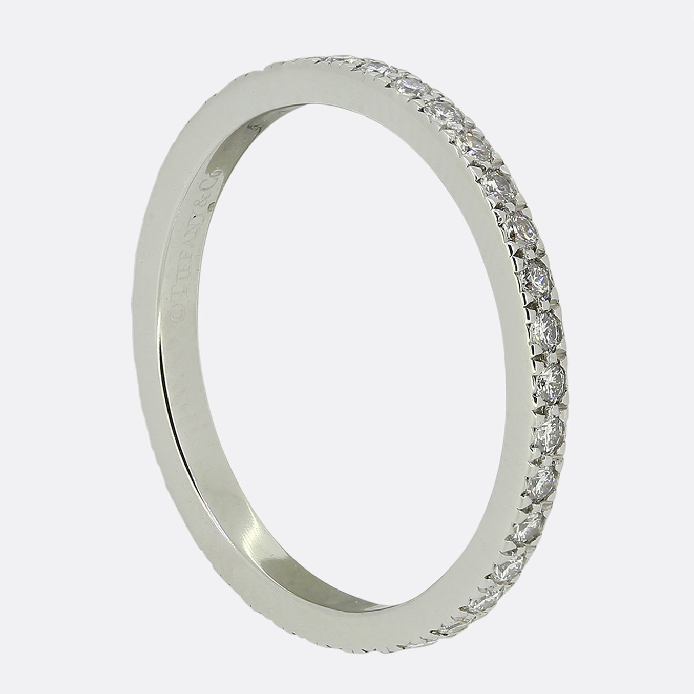 Tiffany & Co. Diamond Full Eternity Ring Size L (52)