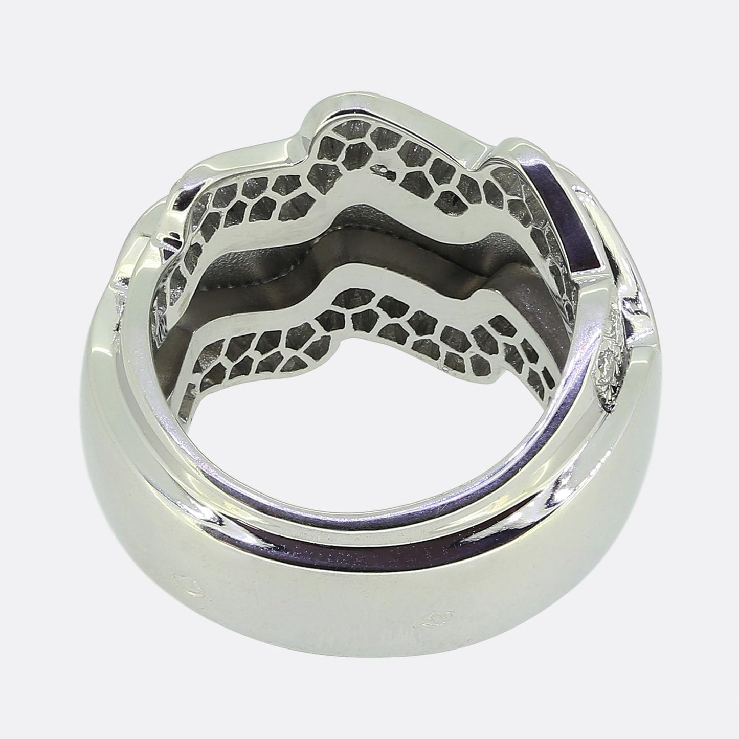 Van Cleef & Arpels Diamond Wave Ring