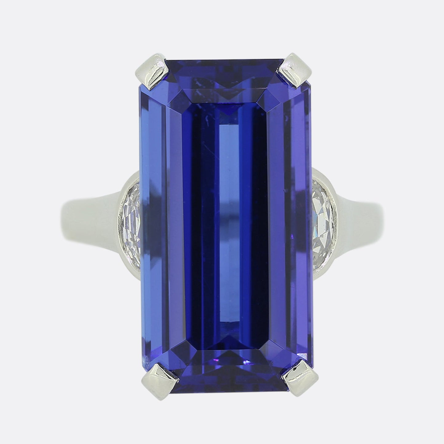 Boodles 15.02 Carat Tanzanite and Diamond Ring