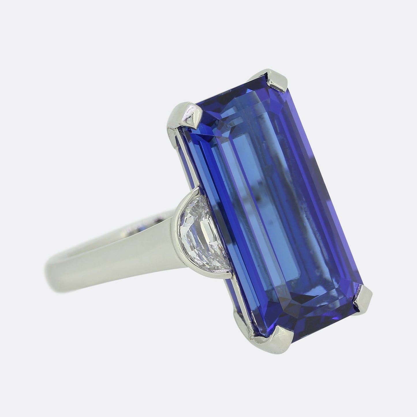 Boodles 15.02 Carat Tanzanite and Diamond Ring