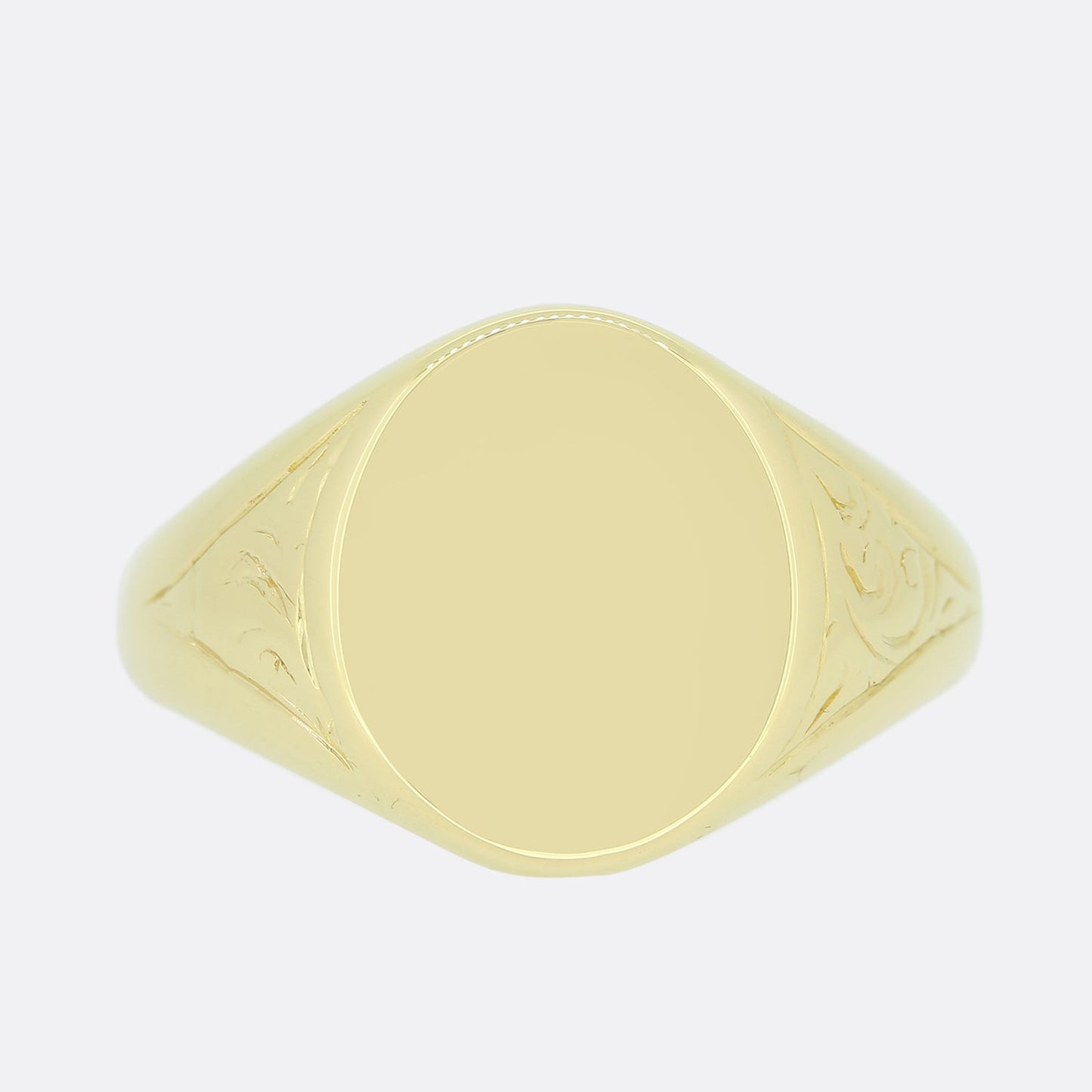 Vintage Oval Signet Ring