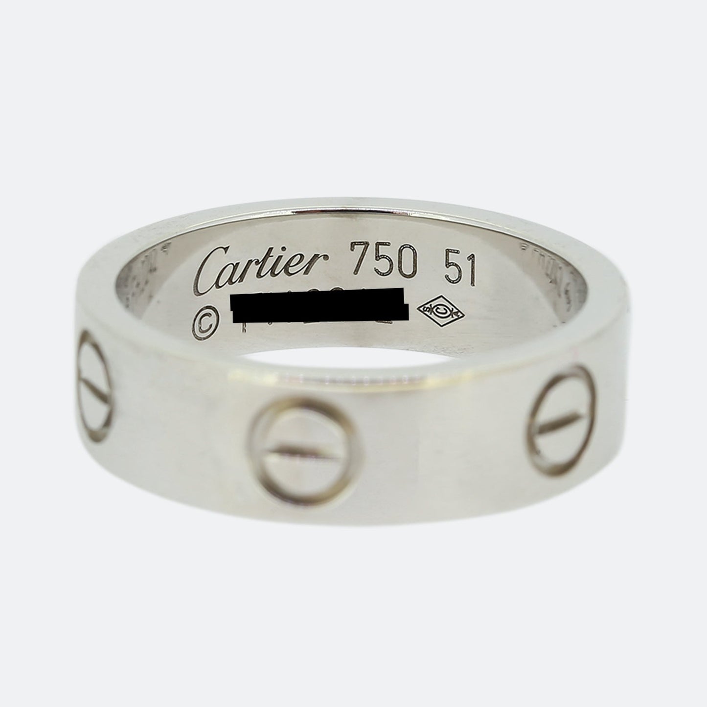 Cartier LOVE Ring Size K 1/2 (51)