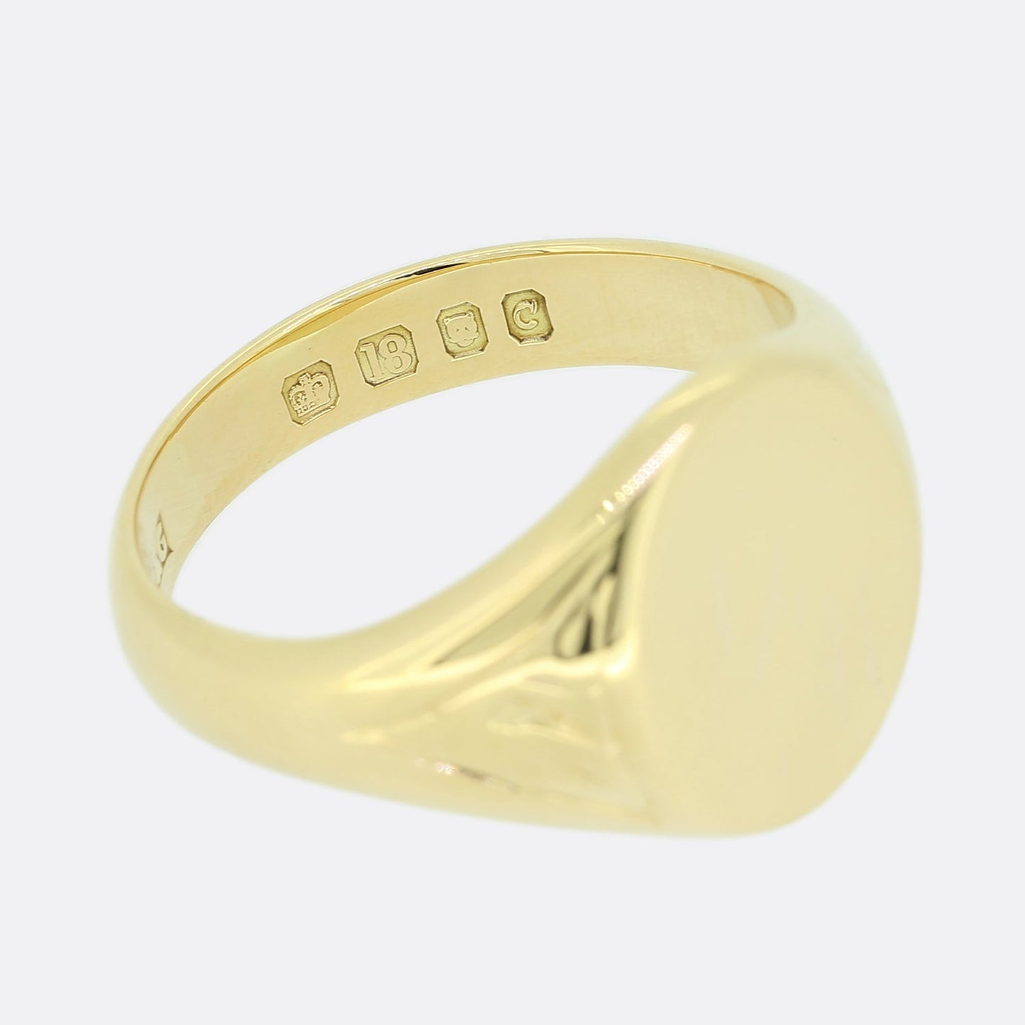 Vintage Oval Signet Ring