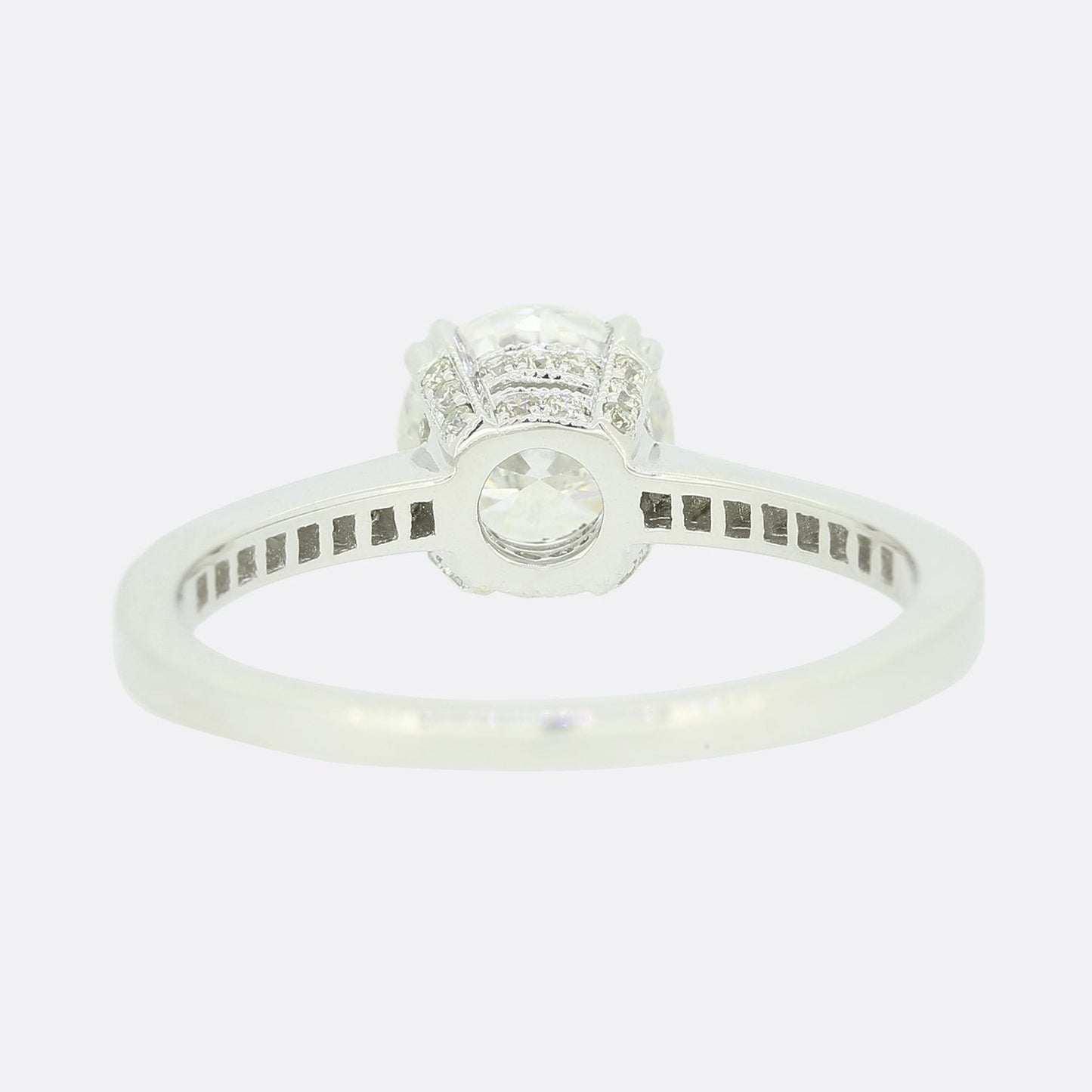 1.21 Carat Diamond Solitaire Engagement Ring